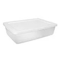 Sterilite 28 Qt. Storage Box Plastic Adult, White | Walmart (US)