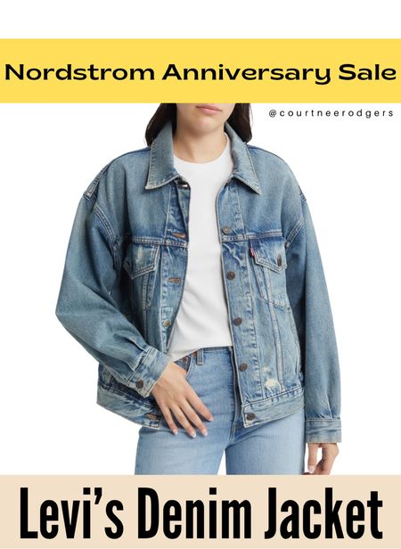Nordstrom Anniversary Sale Levis Denim Jacket (runs big) 🩷

Denim jacket, Nsale, Nordstrom anniversary sale, Levi’s denim jacket 

#LTKunder100 #LTKxNSale #LTKstyletip