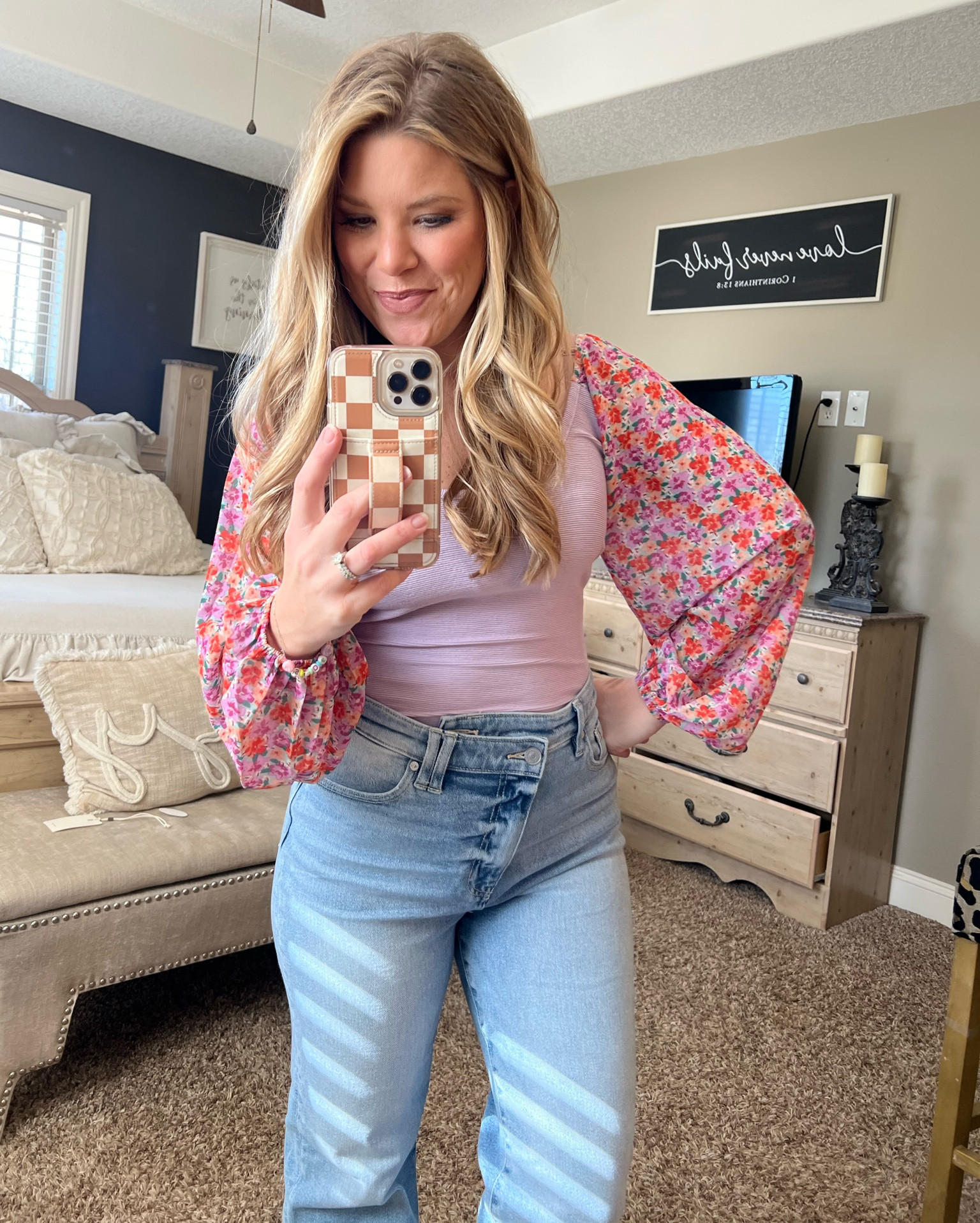 This outfit is screaming spring time and it can’t get here soon enough because I’m dying to wear this top ☀️🥰

#LTKMostLoved #LTKstyletip #LTKSeasonal