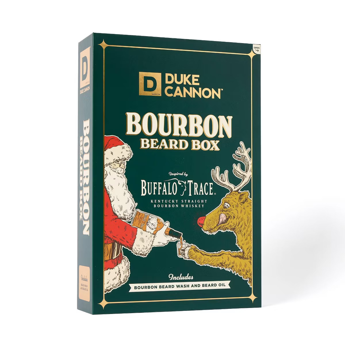 Duke Cannon Supply Co. Bourbon Beard Men's Holiday Gift Set - 2pc | Target