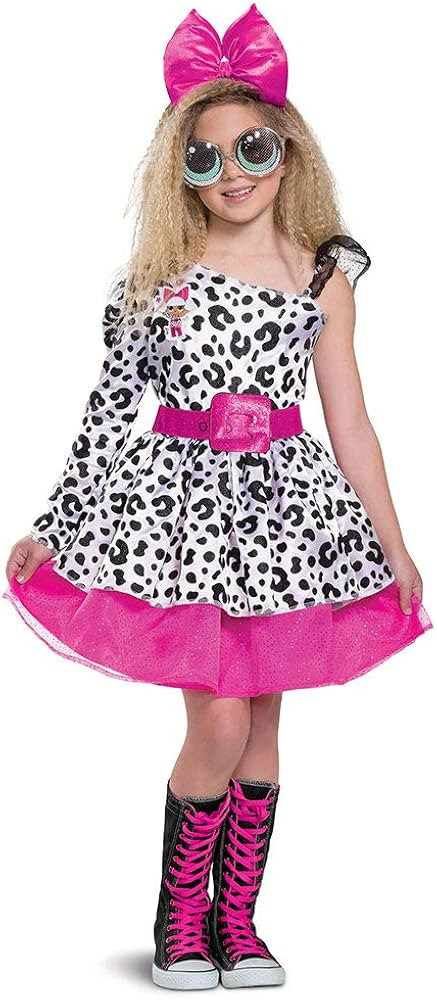 L.O.L. Surprise Diva Deluxe Girls' Costume, White, Size/(Ize/4-6X) | Amazon (US)