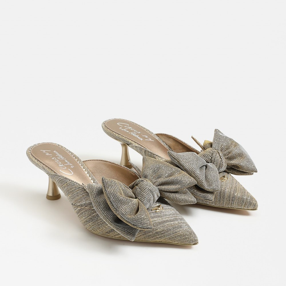 Fiona Bow Mule Heel | Circus by Sam Edelman