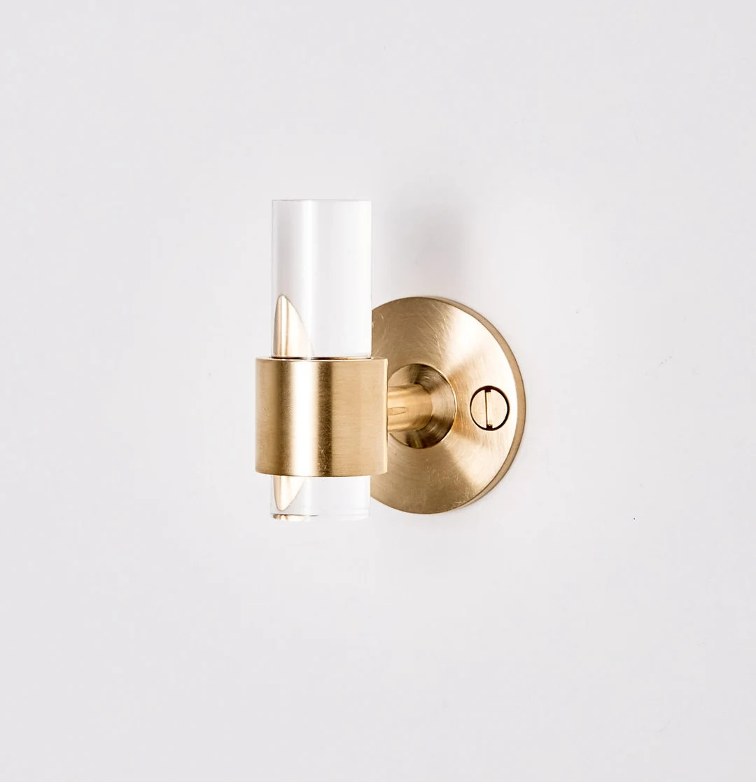 Lucite Robe Hook polished Brass & Satin Brass  Towel Hook  - Etsy | Etsy (US)