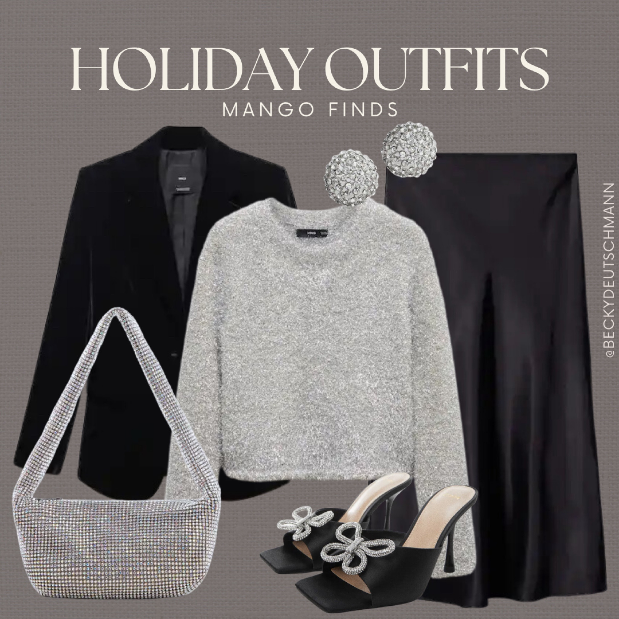 Holiday outfit PLUS enjoy 50% off select Mango items! 🖤

#LTKSeasonal #LTKHoliday #LTKfindsunder100