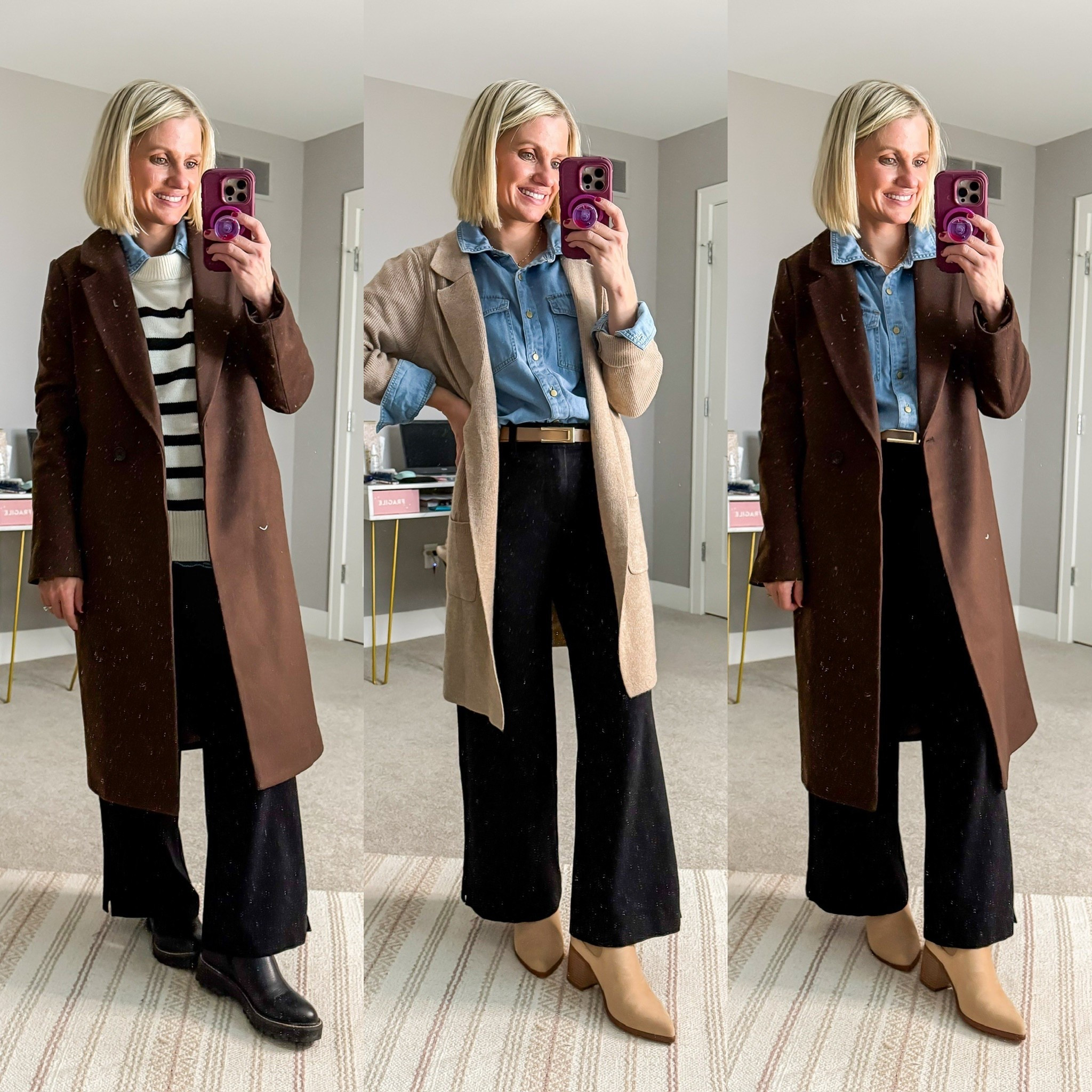 Outfit ideas from the mom-friendly capsule wardrobe winter 2026! 

#LTKSeasonal #LTKOver40 #LTKPetite