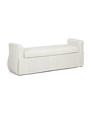 60.5x21 Cleo Storage Bench | TJ Maxx