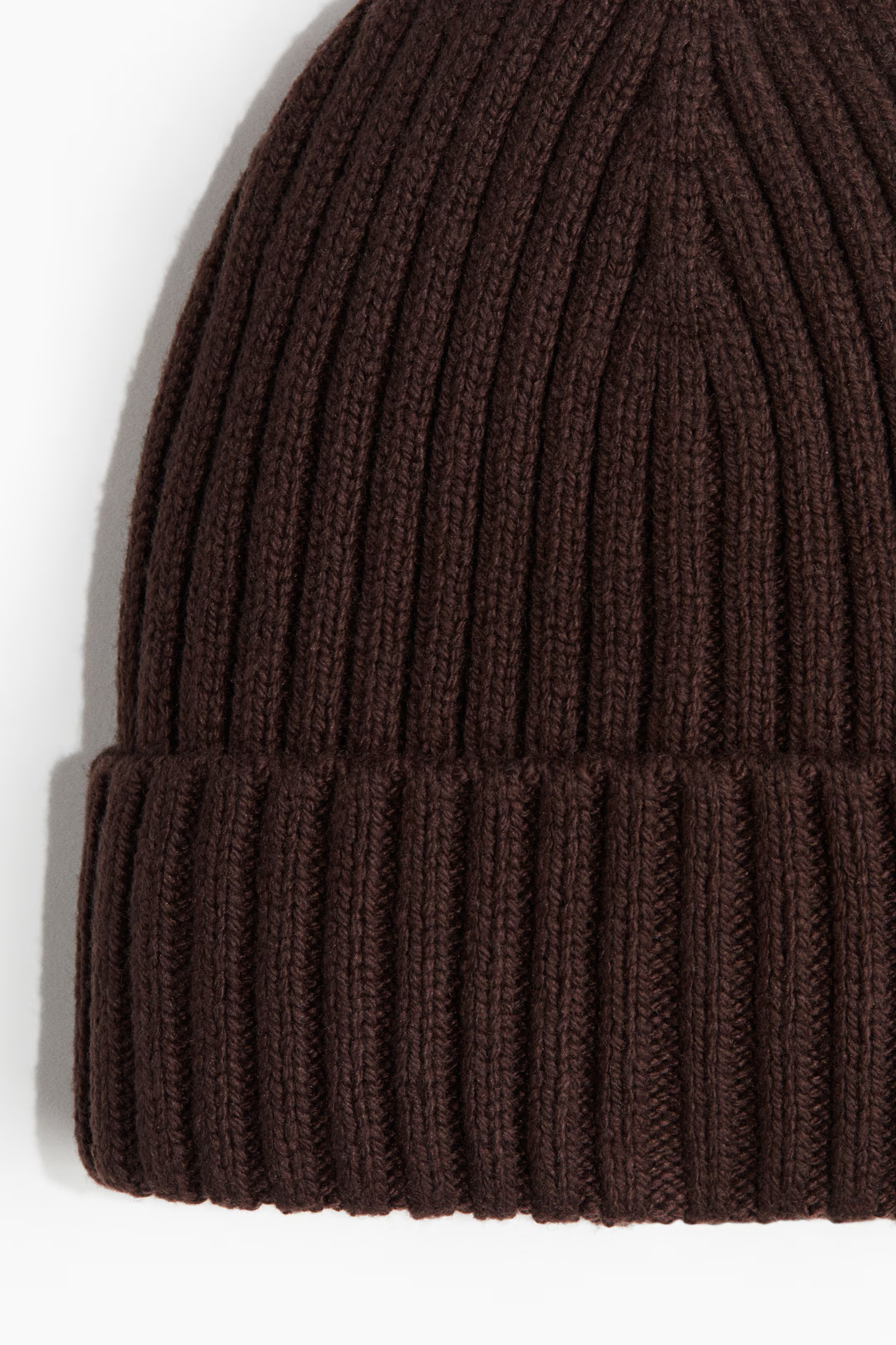 Rib-knit beanie | H&M (UK, MY, IN, SG, PH, TW, HK)