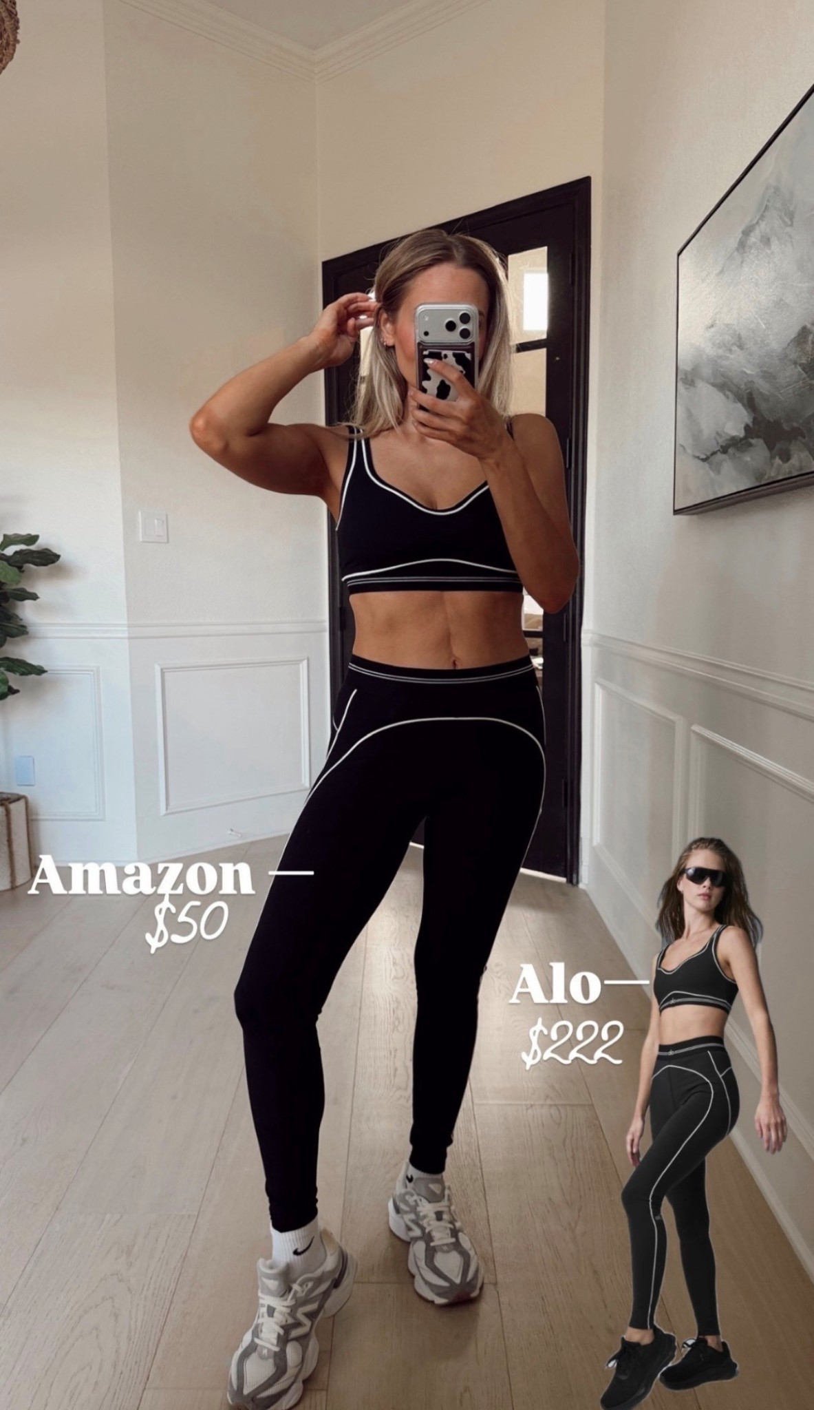 🤍 You’re KIDDING me!!!! An Alo inspired set for $50 instead of $222. Look boujee while not spending a fortune! 🙌🏼 

Wearing size s / my tts 

#LTKmorningroutine #LTKdayinmylife #LTKfitnessgoals