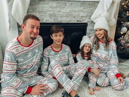 Family Christmas Pijamas, matching family pijamas, Christmas pijamas 

#LTKkids #LTKSeasonal #LTKfamily