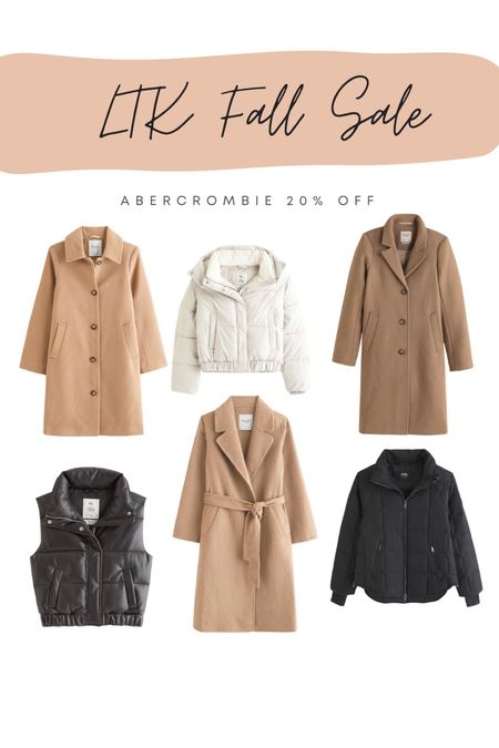 LTK Fall Sale - Abercrombie 20% off everything

fall outfit, fall coats, belted blanket coat, coats, wool-blend coat, dad coat, puffer vest, mini puffer vest, mini puffer, mod coat

#LTKsalealert #LTKSale #LTKSeasonal