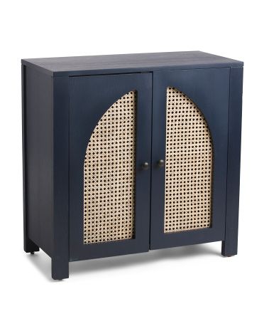 Curved Cane Cabinet | Marshalls