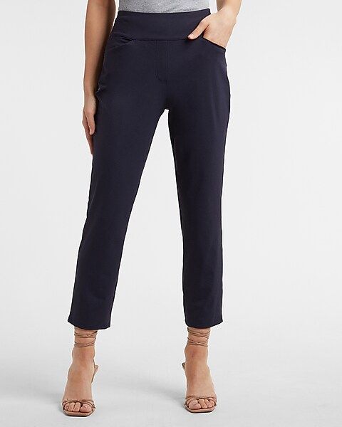 High Waisted All-Day Slim Ankle Pant | Express