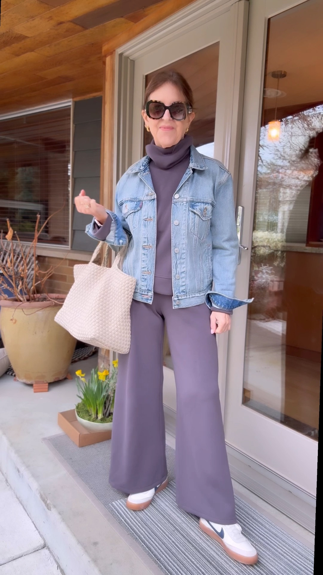 If you want an outfit to wear on your next travel day and to the hair Salon, this is it! 
(I love outfits you can wear often)

I'm on my way to the hair salon.  Check my stories to see what my new haircut looks like. 

This is the Spanx Air Essential Set. I've linked other sets too. 


#LTKSpringSale #LTKootd #LTKOver40