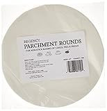 Regency Wraps Parchment Paper Liner Greaseproof For Round Cake Pans and Non-Stick Baking, White, 9"  | Amazon (US)