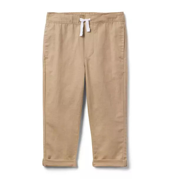 The Linen-Cotton Pull-On Pant | Janie and Jack