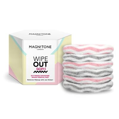 Magnitone Wipe Out Swipes Eco Friendly Cleansing Pads 6 Pack | Sephora UK