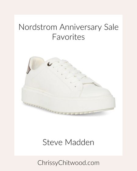 NSale Favorites: These Steve Madden sneakers are stylish and comfortable! They are a great versatile white sneaker to wear year-round. 

I also linked more Nordstrom Anniversary Sale favorite finds.

Fall Fashion, Fall Style, summer fashion, summer style, NSale shoes

#LTKsalealert #LTKFind #LTKxNSale