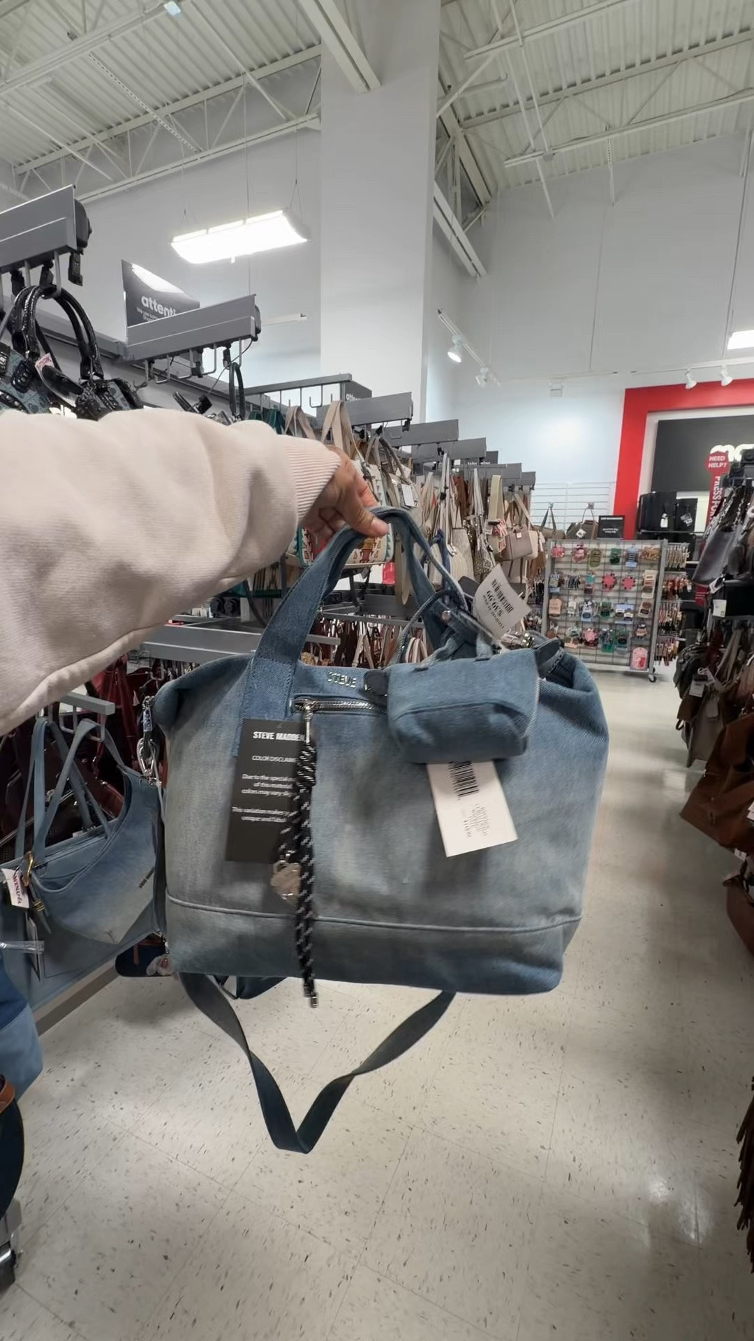 Denim Steve Madden bags

#LTKootd
