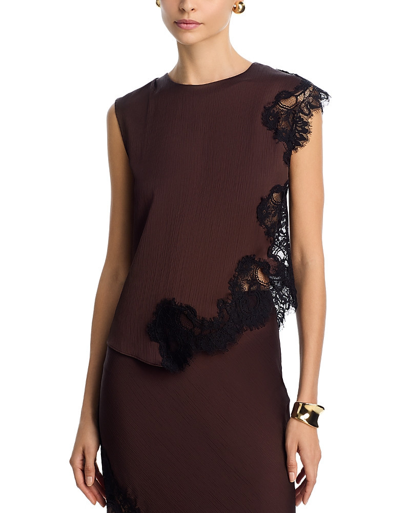 Aqua Lace Inset Slip Top - Exclusive | Bloomingdale's (US)