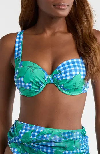Underwire Push-Up Bikini Top | Nordstrom Rack