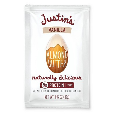 Justin's Vanilla Almond Butter - 1.15oz | Target