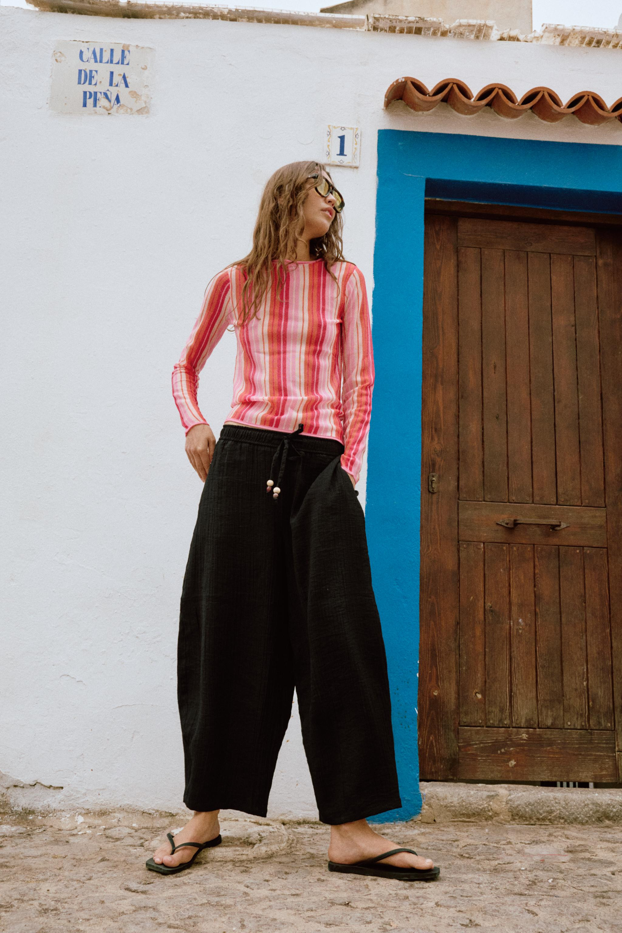 RUSTIC BARREL PANTS | Zara US