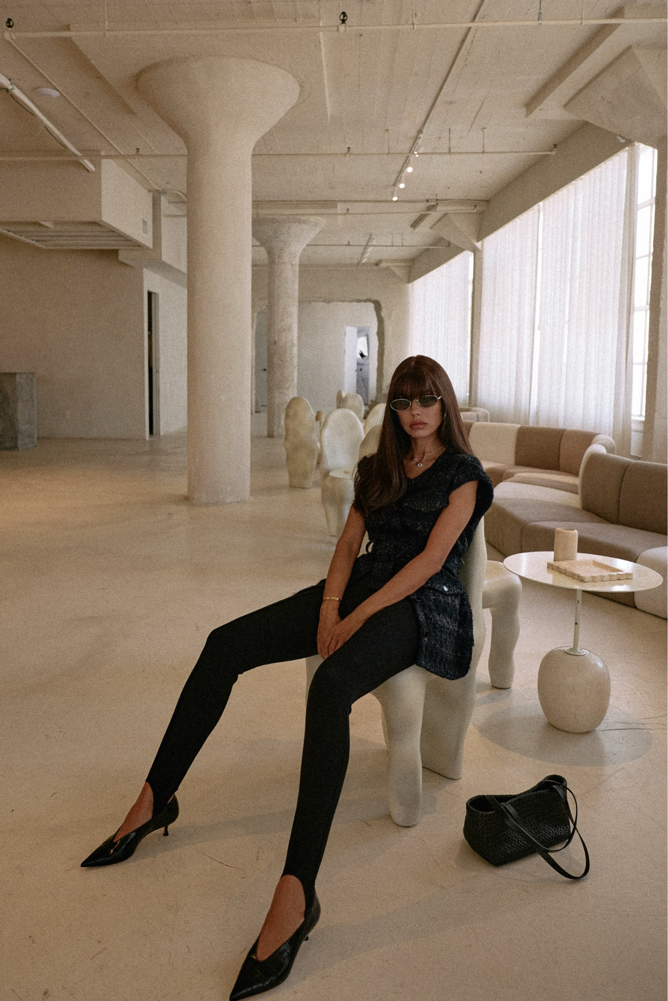 Love pairing stirrup leggings with chic sweater vest 🖤💙

#LTKWorkwear #LTKSaleAlert #LTKTall