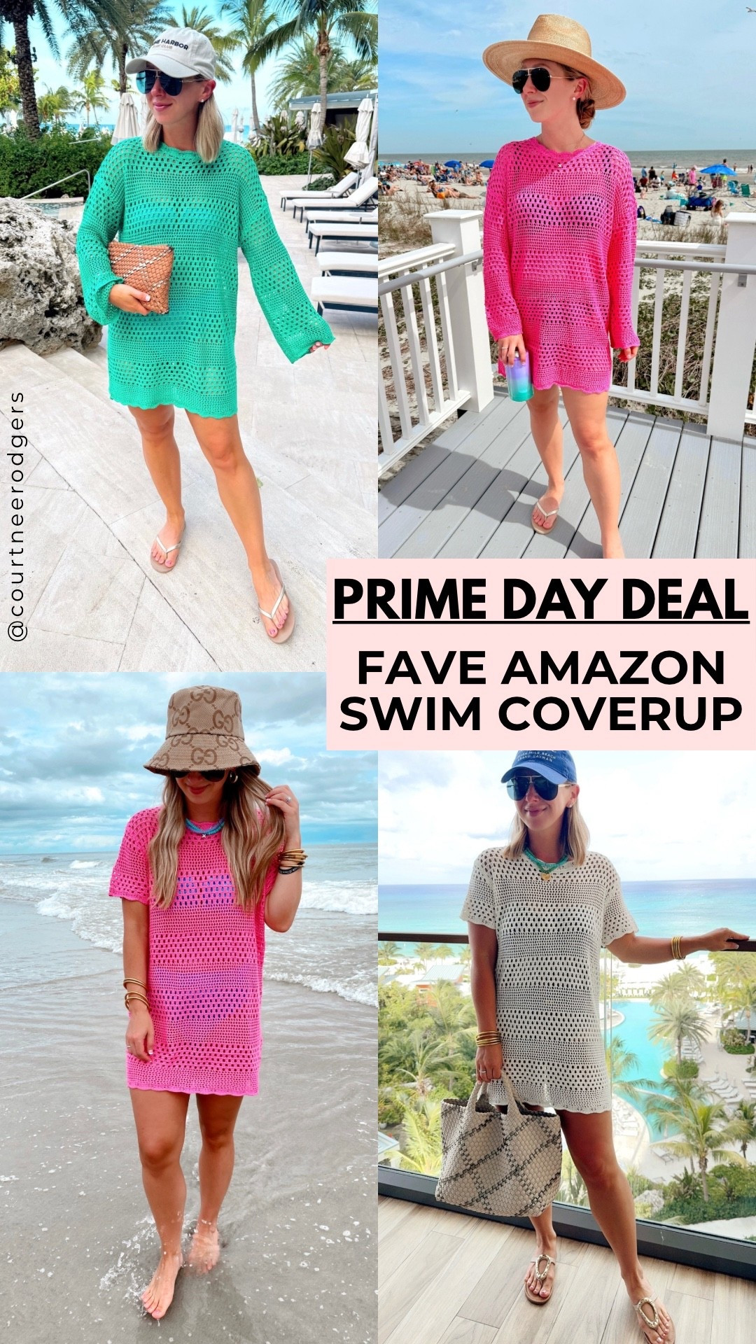 Favorite Amazon Swim Coverup on sale for Amazon Prime Day🩷 I have size medium for more length!

Amazon fashion, swim coverup, vacation style, crochet swim coverup 

#LTKFindsUnder100 #LTKSwim #LTKSaleAlert