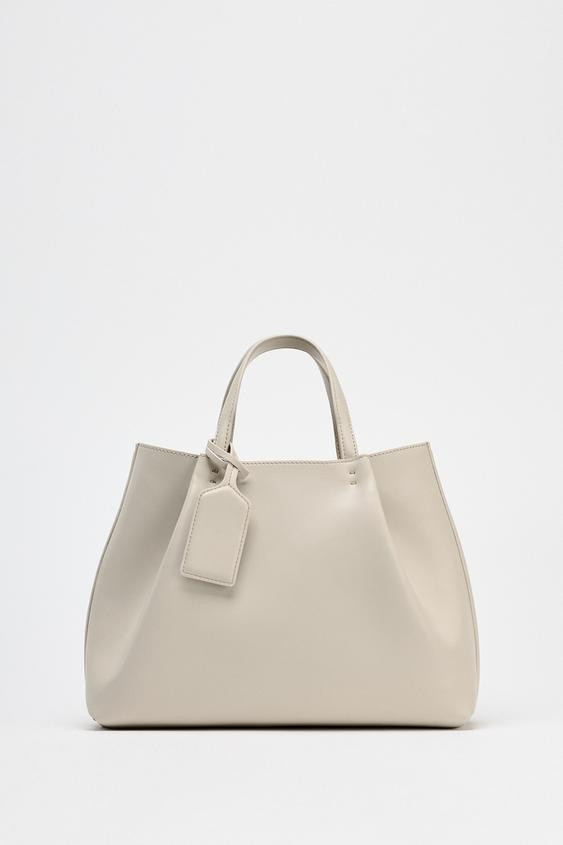 TOPSTITCHED CITY BAG | Zara US