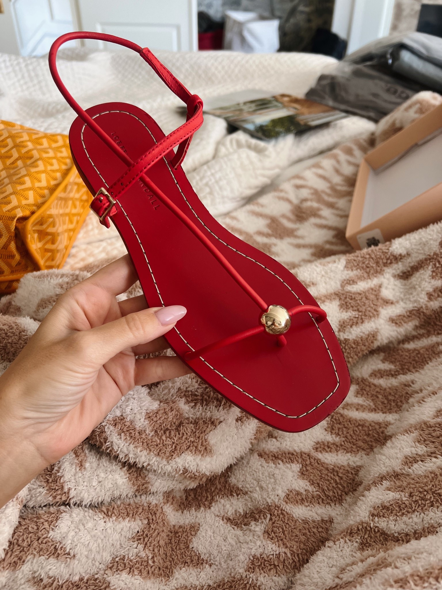 Love these red sandals, they fit true to size 

#LTKShoeCrush