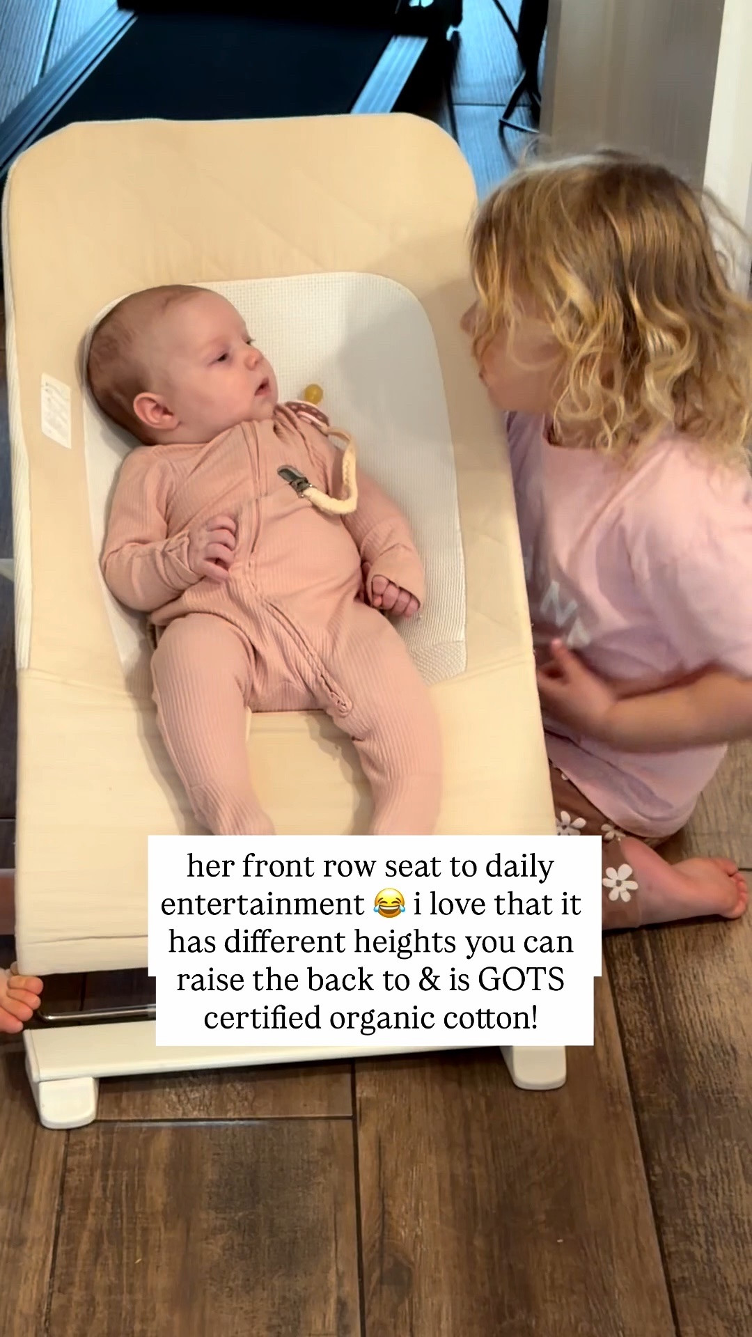 love this baby bouncer! definitely buckle baby in if you are walking away thougwink

#LTKBump #LTKmomlife #LTKBaby