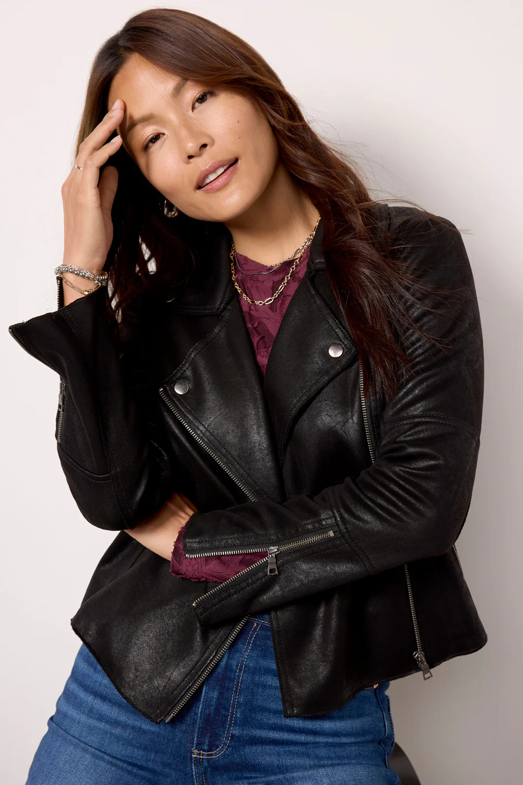 Marren Moto Jacket | Evereve