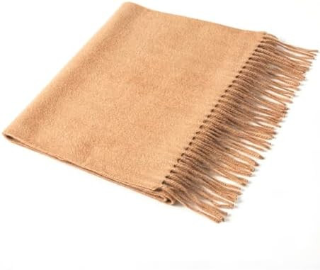 Villand Pure 100% Cashmere Scarf with Fringed Edges, Ultra Soft Large Cashmere Shawl Wrap for Wom... | Amazon (US)