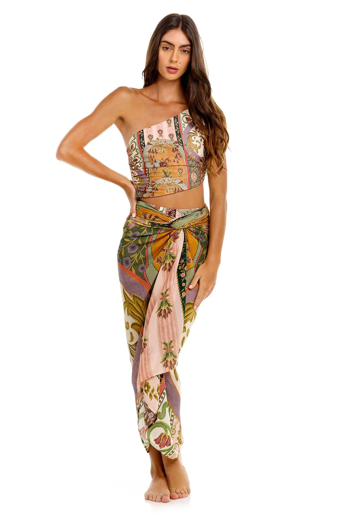 Marine Pareo Cover-up | Agua Bendita