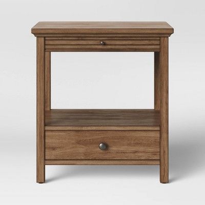 Shelburne Nightstand with Drawer and Pull out Shelf - Threshold™ | Target