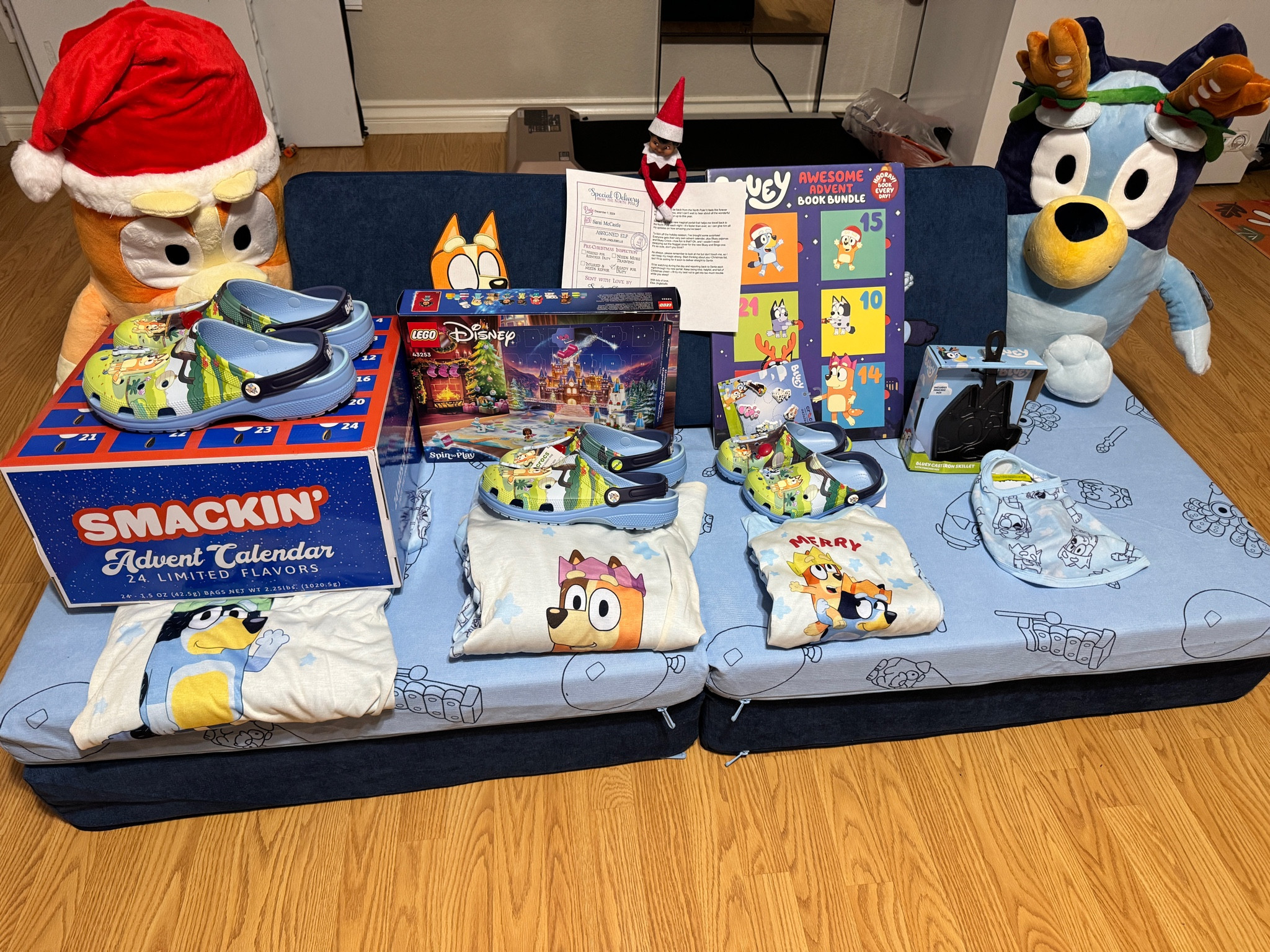 Our Elf has arrived with a ton of surprises HOORAY!

#LTKFindsUnder100 #LTKHoliday #LTKFamily