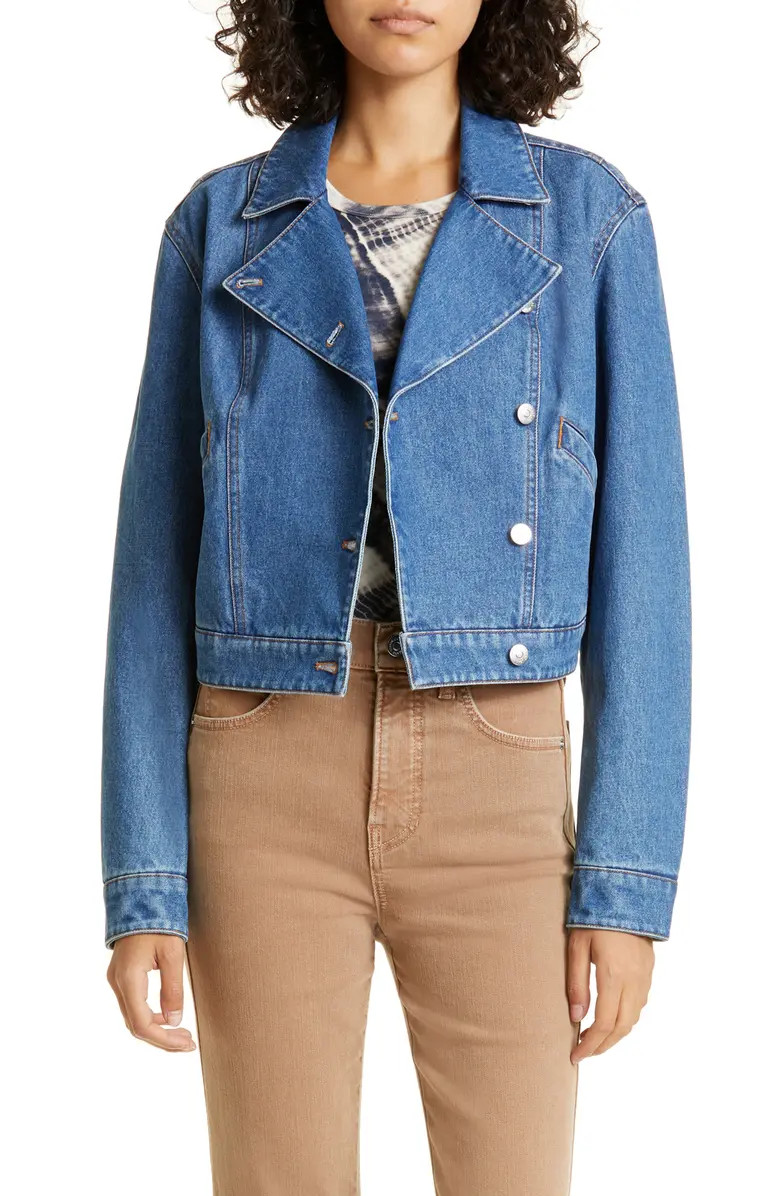 Enola Denim Moto Jacket | Nordstrom