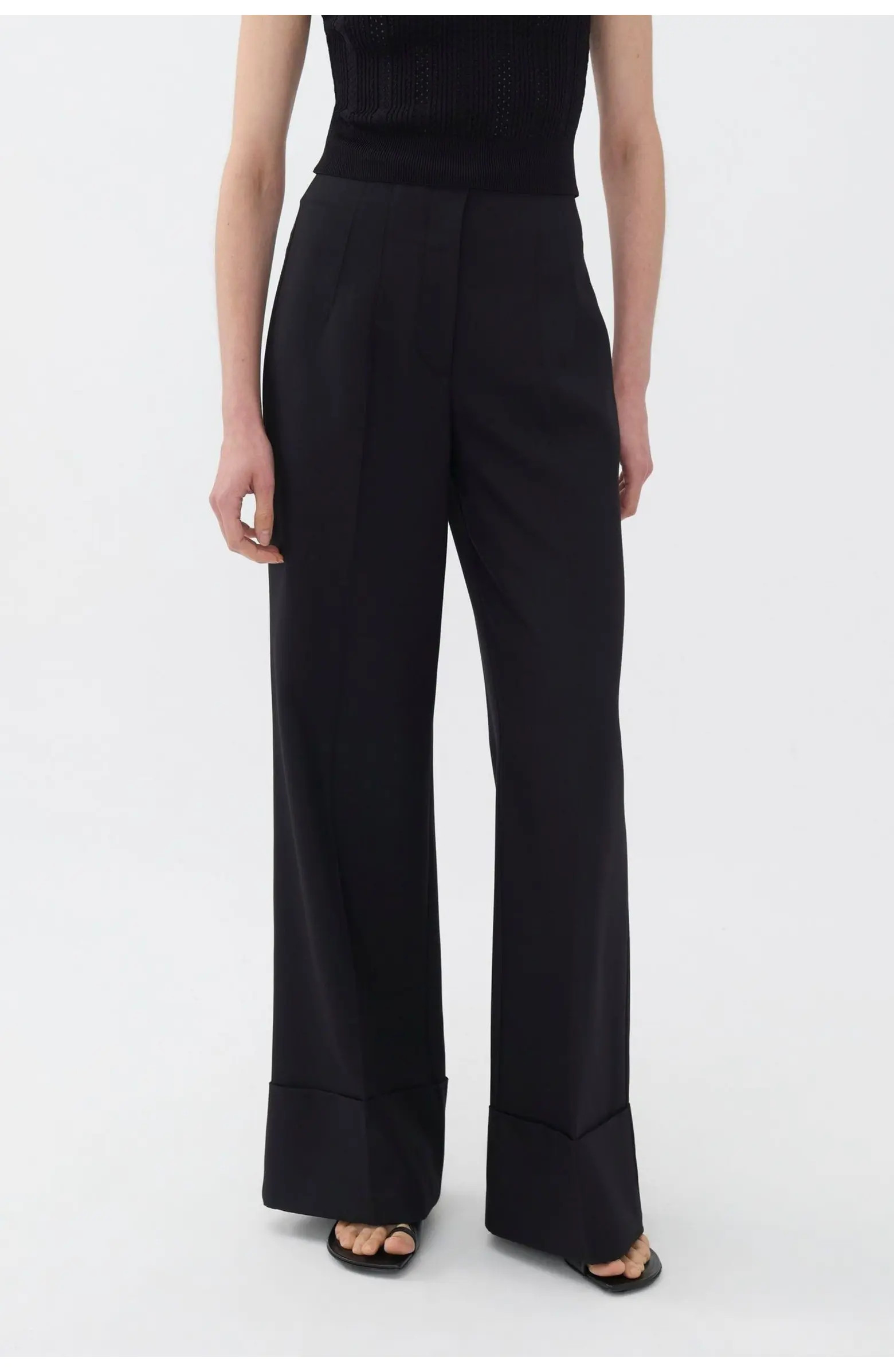 High-Waist Flowy Palazzo Pants | Nordstrom