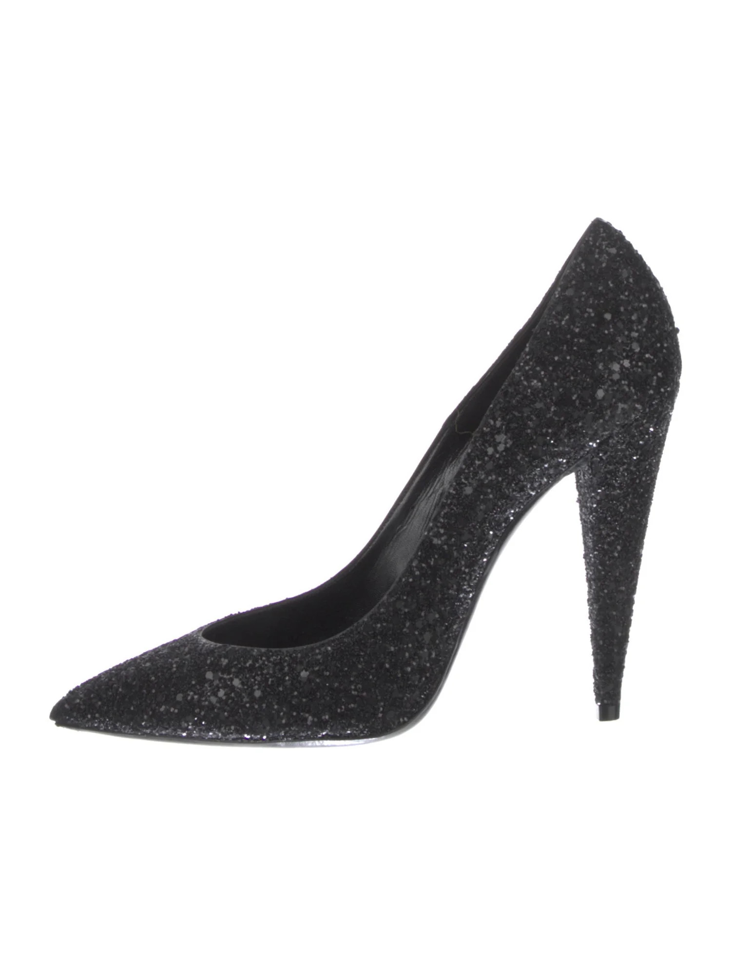Saint Laurent Glitter Pumps | The RealReal