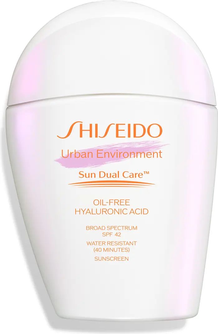 Shiseido Urban Environment Sun Dual Care™ Oil-Free Broad Spectrum SPF 42 Sunscreen | Nordstrom | Nordstrom