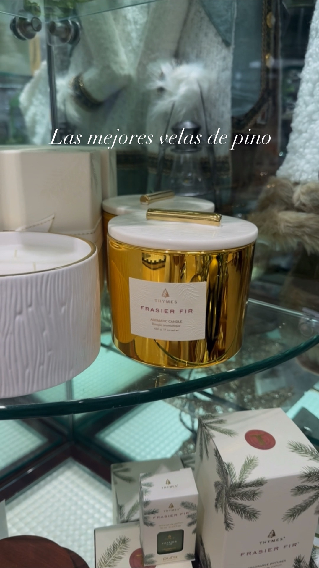 Las mejores velas de pino las tiene Thymes. Frasier Fir huele a puro pino.🌲 

#LTKSeasonal #LTKHome #LTKParties