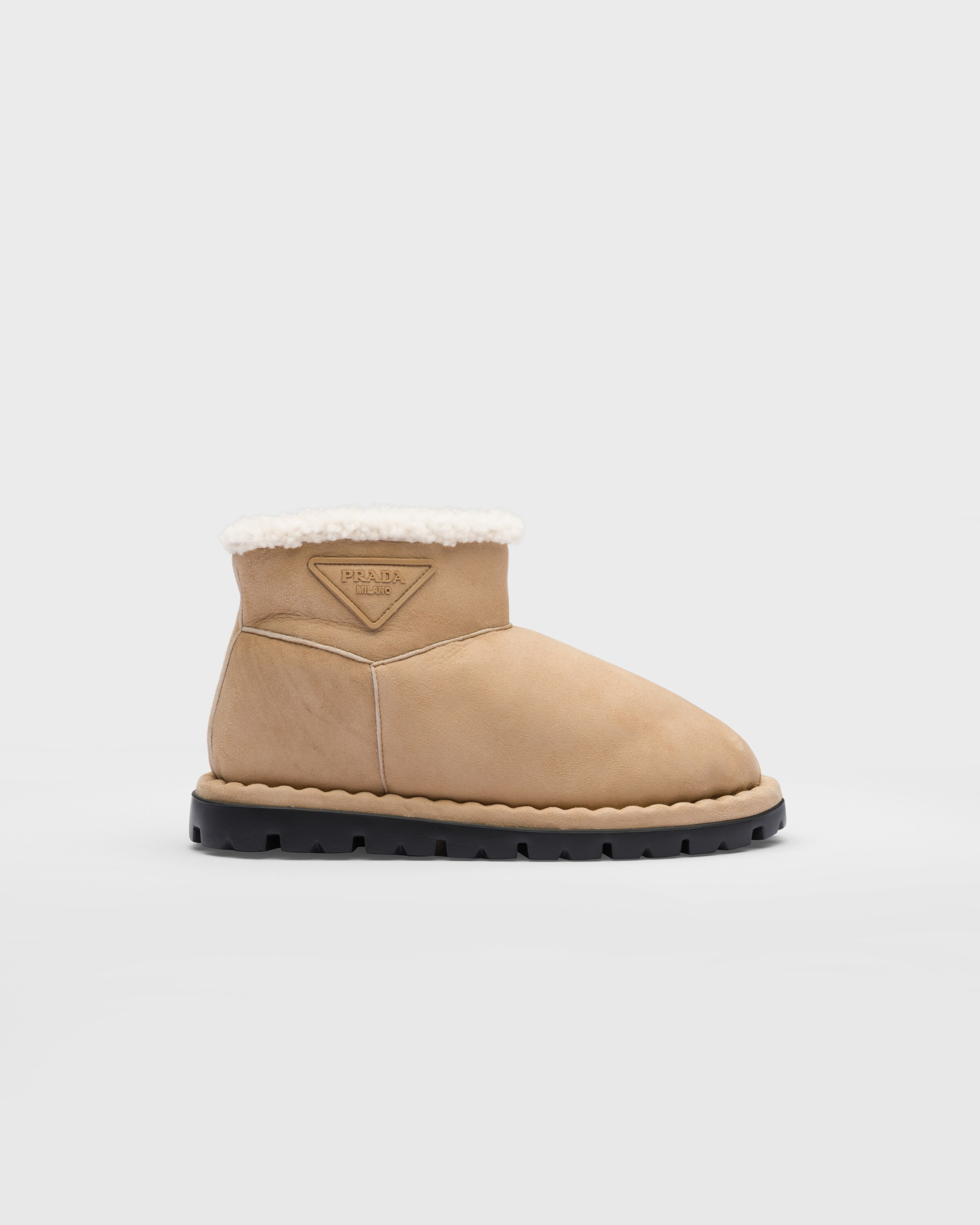 Shearling booties | Prada Spa (EU + UK)