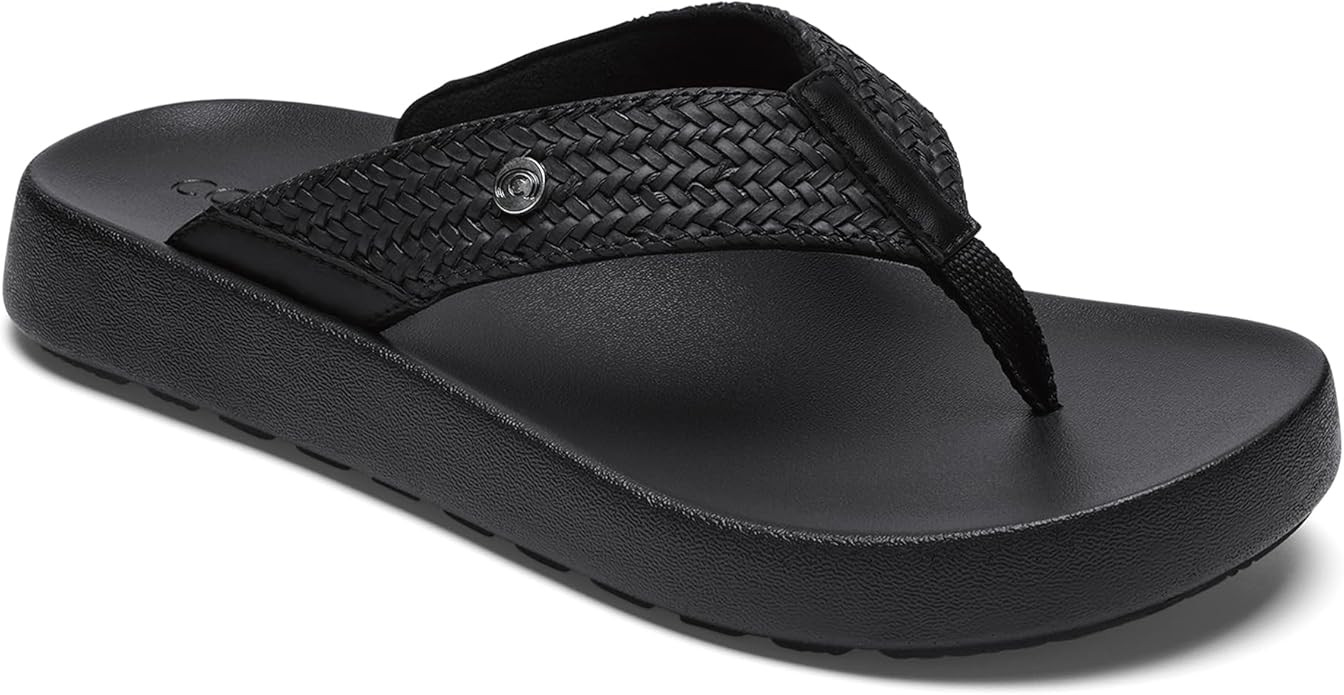 Cobian Palmilla Braided Sandals for Women – Synthetic Leather Comfortable Beach Flip Flops | Amazon (US)
