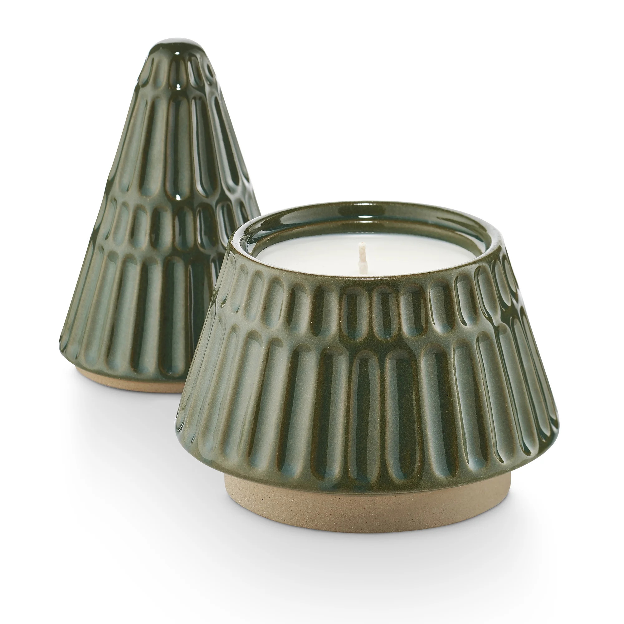 Better Homes & Gardens Forest & Flowers 8.5oz Scented Ceramic Tree Candle - Walmart.com | Walmart (US)