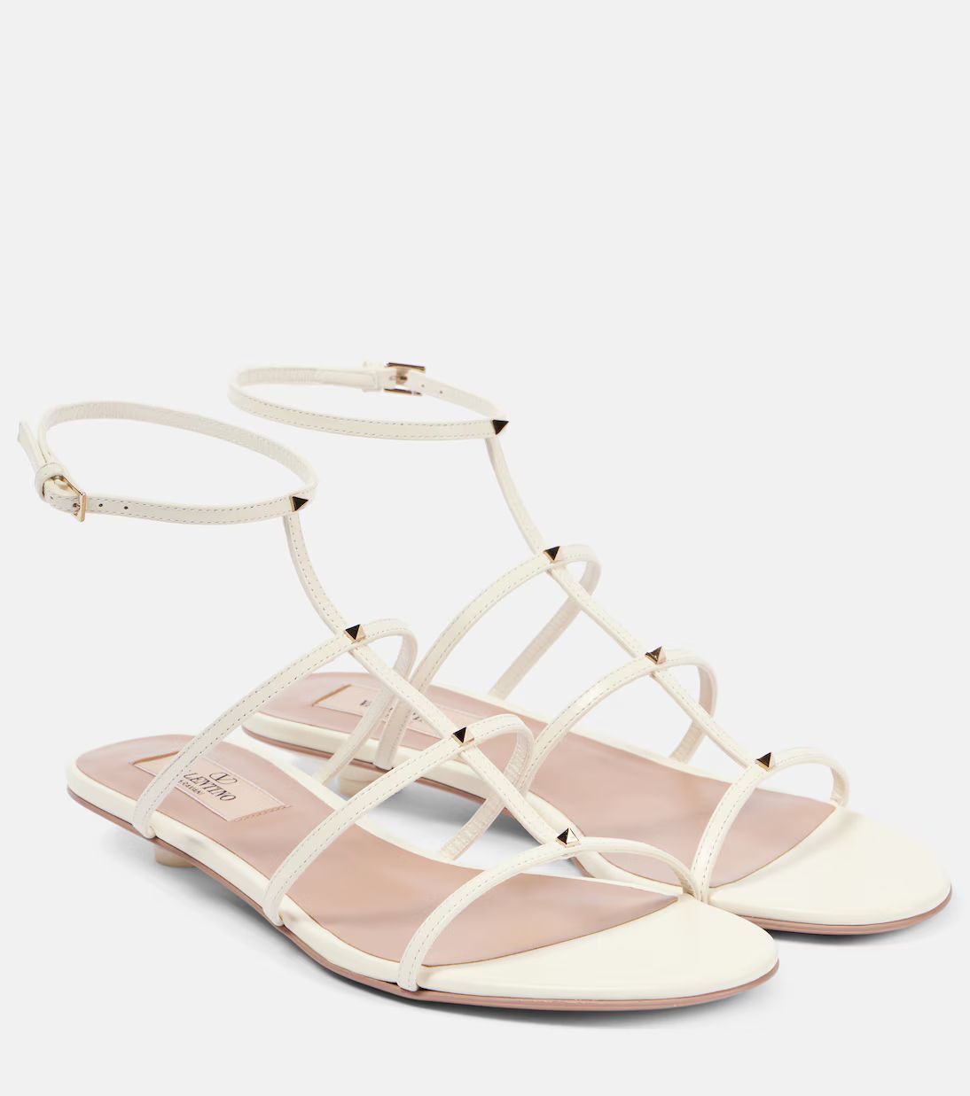 Rockstud Wispy leather sandals | Mytheresa (US/CA)