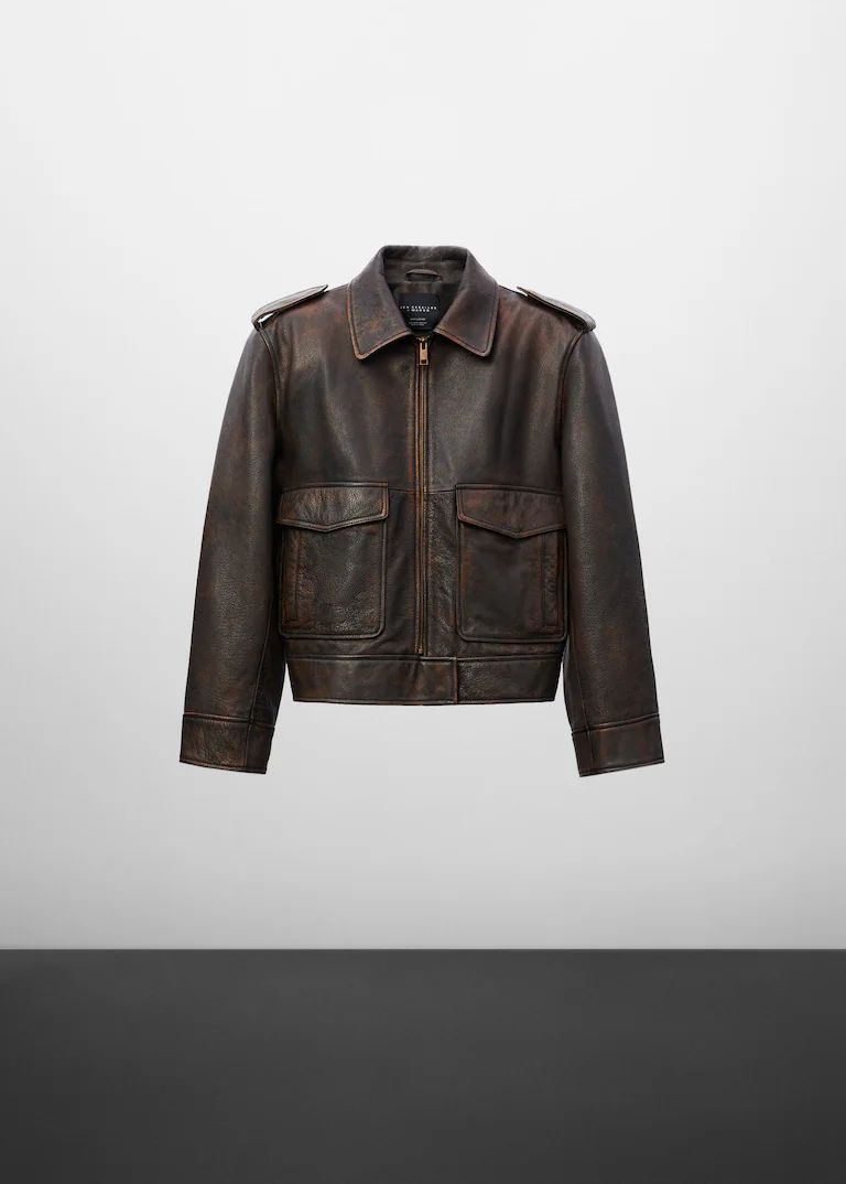 Search: pocket leather jacket (36) | Mango USA | MANGO (US)