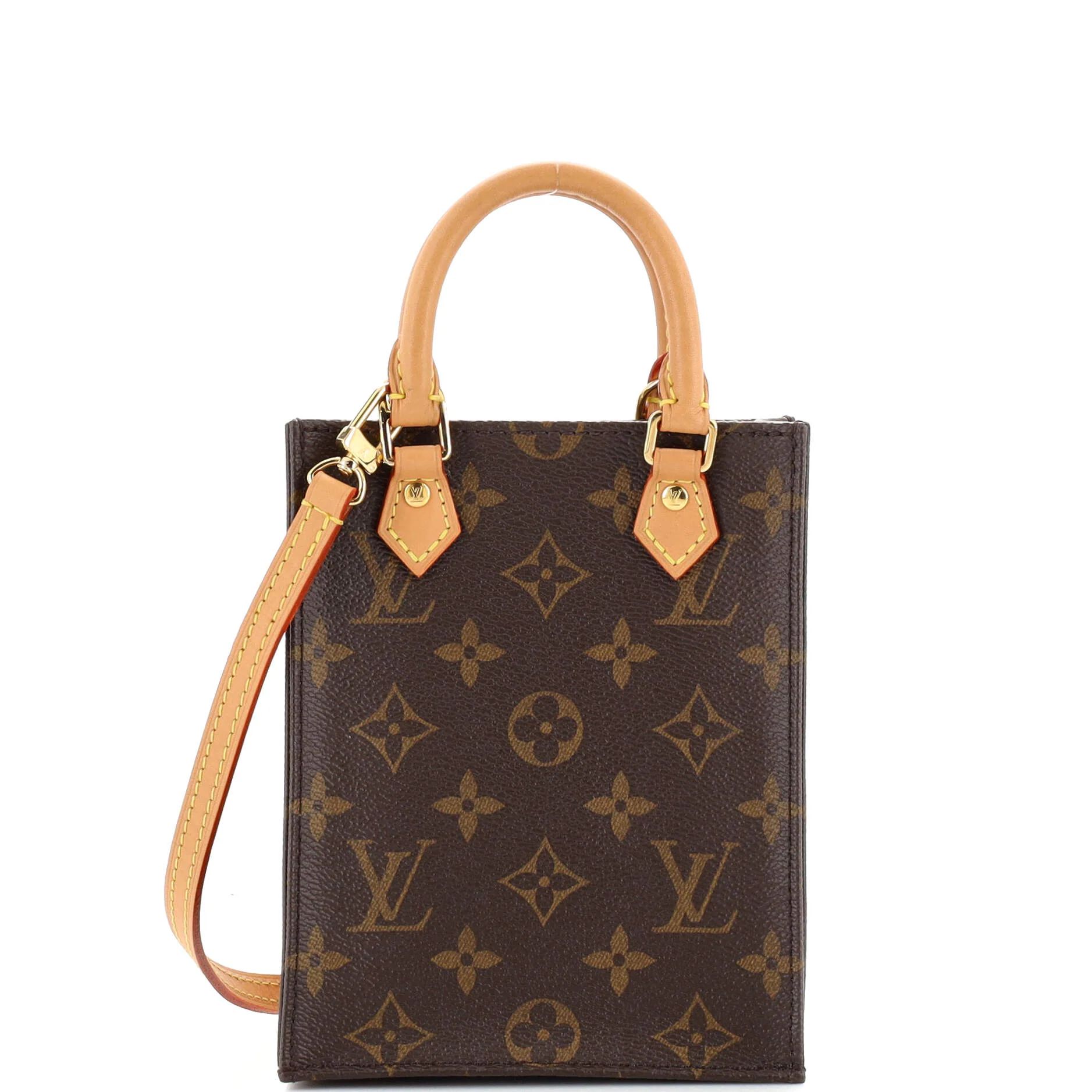 Louis Vuitton Petit Sac Plat Bag Monogram Canvas | Rebag