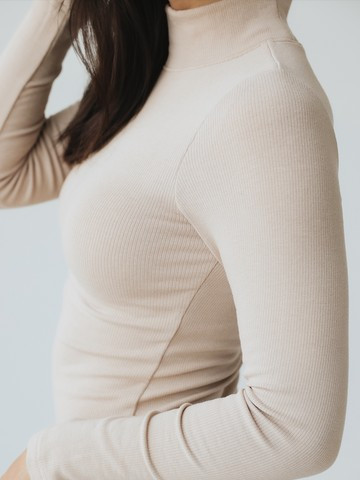 Turtleneck Long Sleeve Brami (Full Length) | Klassy