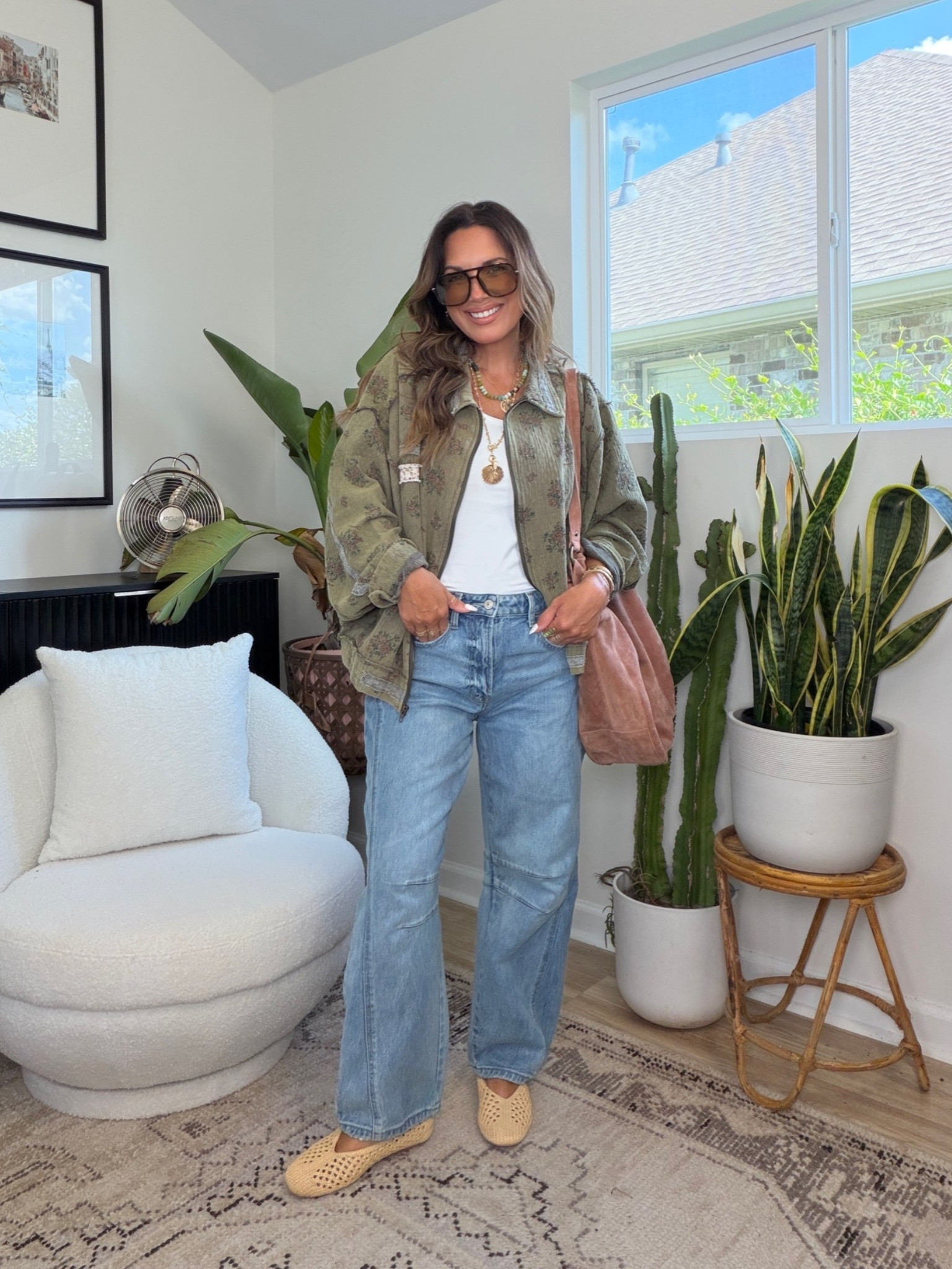 Basics that are perfect for now and leading into fall. Just add this lightweight jacket. Wearing size 28 in jeans and size small in tank and jacket. 

#LTKootd #LTKmomlife

#LTKootd #LTKOver40 #LTKSeasonal