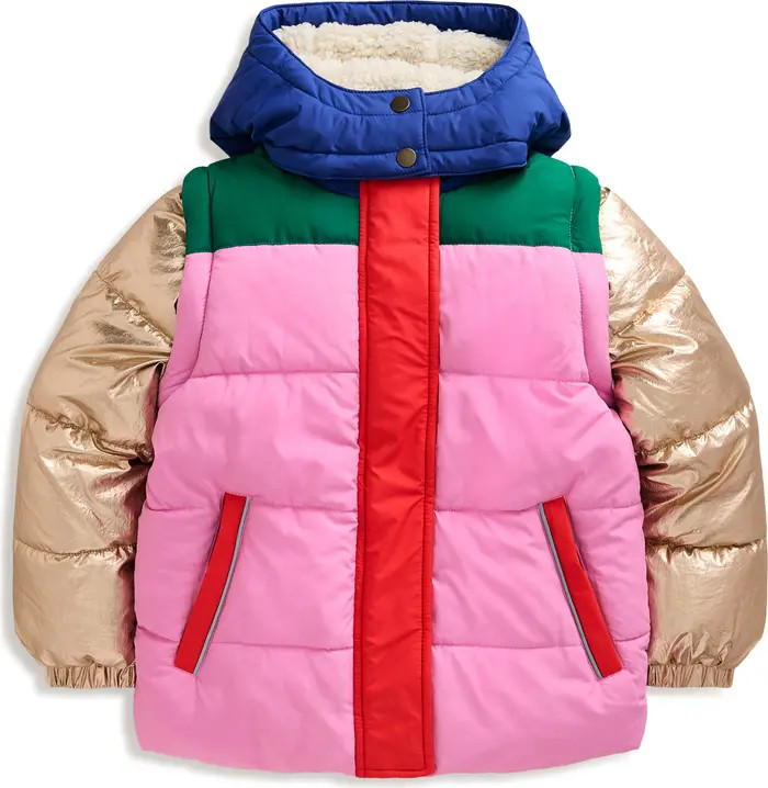 Mini Boden Kids' 2-in-1 Puffer Jacket | Nordstrom | Nordstrom